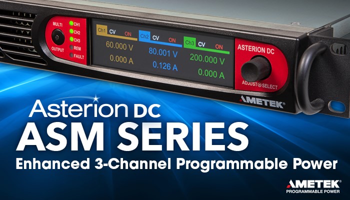 Asterion DC ASM multi-channel power supply