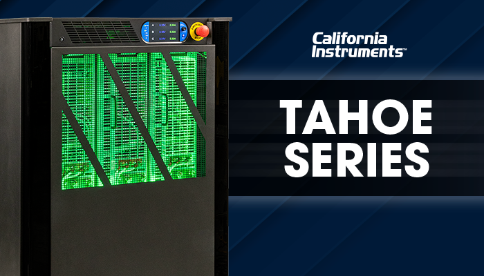 California Instruments Tahoe Series programmable AC and DC power source